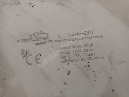 LED PANEL AYDİNLATMA - LED Panel ve Yapı Malzemeleri sahibinden.com'da