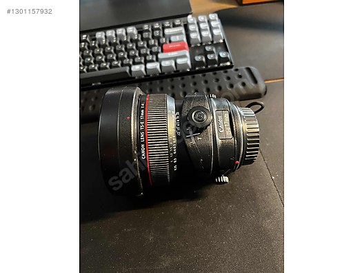 Lensler / Canon TS-E 17mm f/4L Tilt-Shift Lens sahibinden.comda