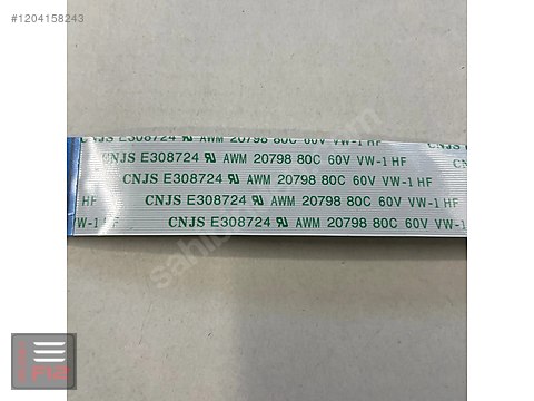 CNJS E308724 AWM 20798 80C 60V VW-1 FFC FLEX ŞERİT KABLO FİLMİ ...
