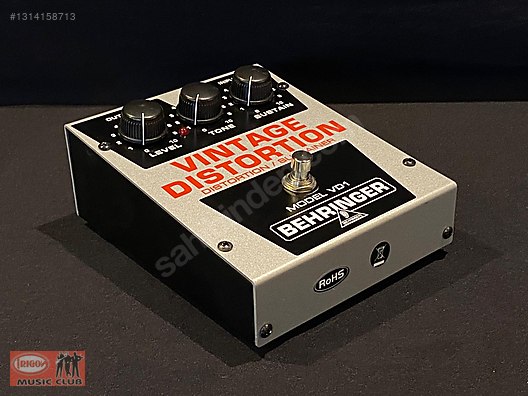 Behringer Vintage Distortion VD1 Distortion Pedalı - Efekt Pedalı