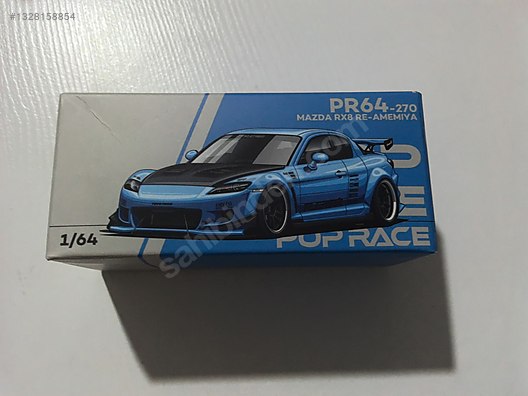 Pop Race Diecast Model 1:64 Mazda Araba - 1328158854