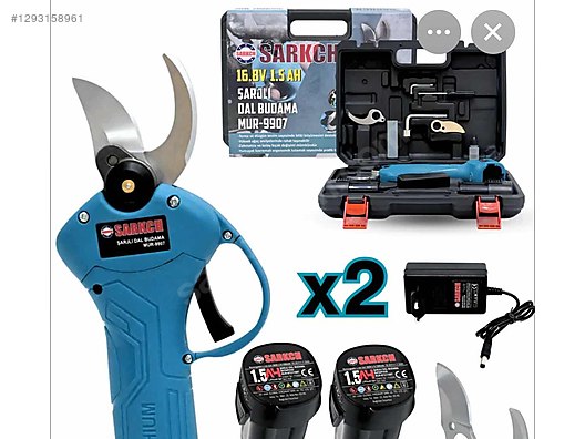 MURCELL SHARK BUDAMA MAKAS 32 mm YEDEK AĞIZLI ÇİFT AKÜ HAFİF