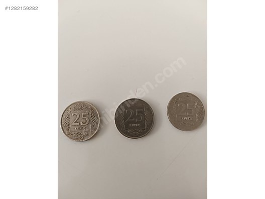 25 kuruş Gümüş (yirmi beş kuruş) sahibinden.comda - 1282159282