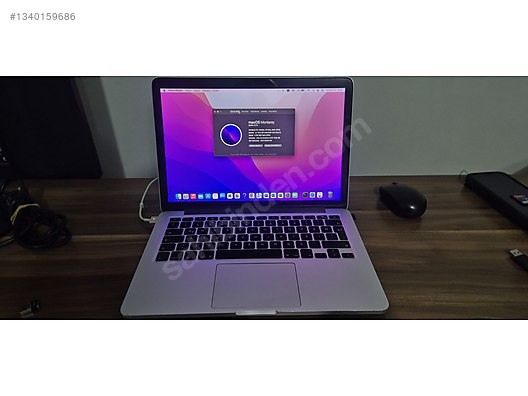 Apple Macbook / MACBOOK PRO 13'' İNÇ RETİNA A1502 2015 512 GB İ5 8