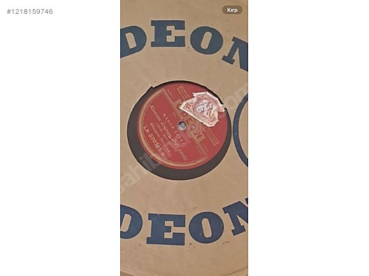 Müzeyyen Senar Taş Plak - Müzik Plakları Alışverişte İlk Adres sahibinden.com'da