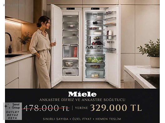 Miele (FNS 7774 D) ANKASTRE DİFRİZ & SOĞUTUCU(K 7777 C) on