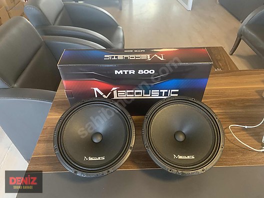 Hoparlör / Midrange / Macoustıc 20 cm Midrange MTR 800 180 Watt 90