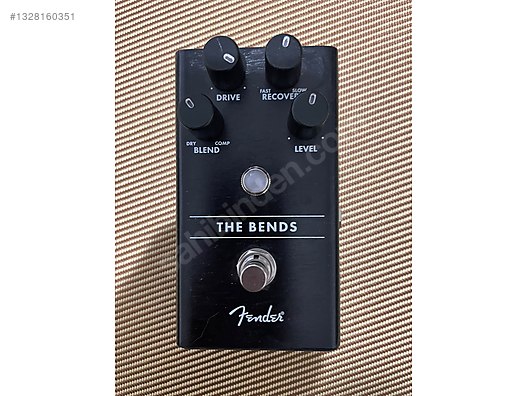 Fender The Bends Compressor Pedal (Reverb Pedalı da Hediye