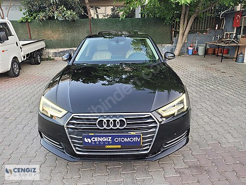 CENGİZ OTO'DAN 2017 AUDİ A4 SİYAH BEJ SONRUUF