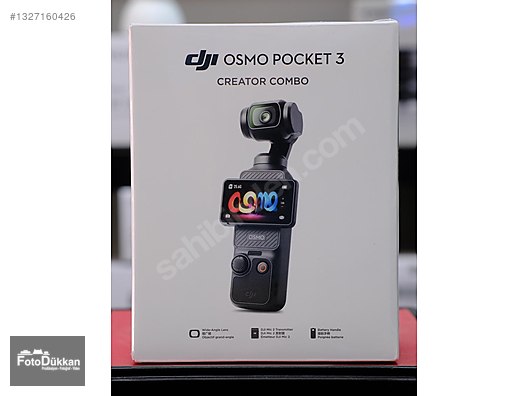 DJI Osmo Pocket 3 Creator Combo - Karfo Karacasulu sahibinden