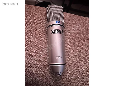 Midex CX-1 ve Midex MDX-999X Condenser Stüdyo mikrofonu, Mixer