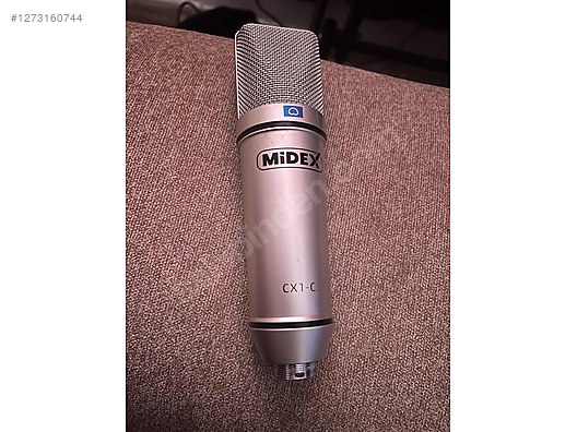 Midex CX-1 ve Midex MDX-999X Condenser Stüdyo mikrofonu, Mixer