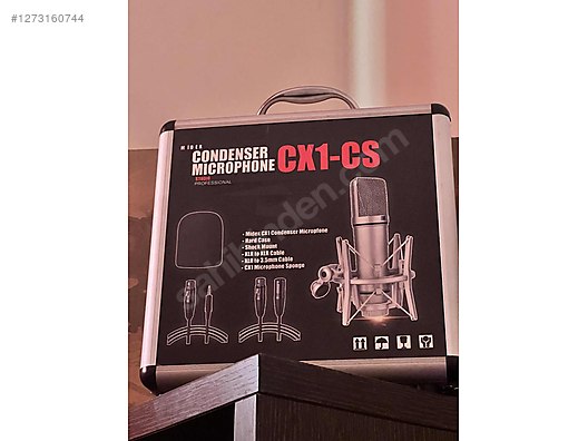 Midex CX-1 ve Midex MDX-999X Condenser Stüdyo mikrofonu, Mixer