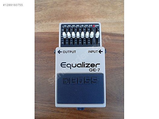 Boss Equalizer GE-7 - Efekt Pedalı ve Diğer Enstrüman Yan