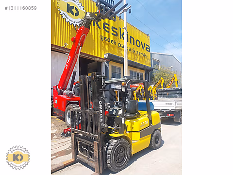 KESKİNOVA MAKİNADAN PLAKALI 3,5 TON TRP ISIZU MOTORLU FORKLİFT