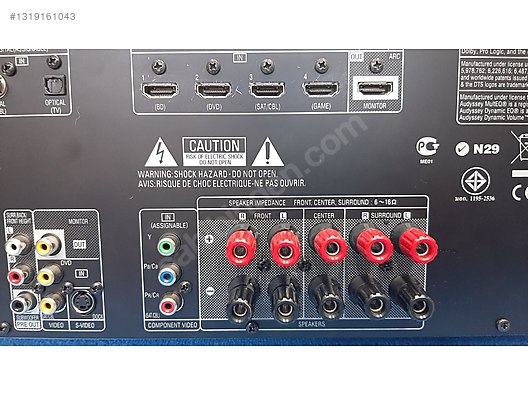 DENON AVR-1611 5+1 SİNEMA ANFİSİ sahibinden.comda - 1319161043