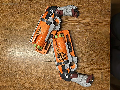 2 Adet Nerf Zombie Strike Hammershot sahibinden.comda - 1322161411