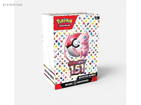 ポケモンカード 151 Booster Bundle 英語 6 Game Cards / Pokémon Scarlet & Violet 151 Booster Bundle 6 Paket