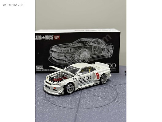 KAIDO HOUSE LTD EDN ホワイトミニカー 1/64 Kaido Diecast Model 1:64 Nissan Araba - 1316161700