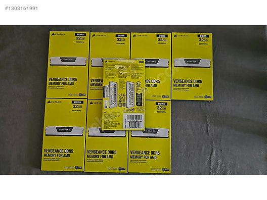 Sıfır - Corsair Vengeance 32 GB 6000 MHz RAM CMK32GX5M2E6000Z36W