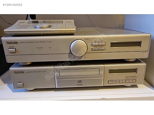 Technics sae 10 anfi sl 10 cd - İkinci El Technics Müzik Seti