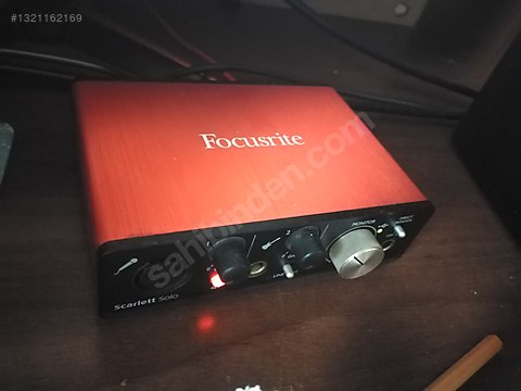 FOCUSRİTE SCARLETT SOLO 2.GEN sahibinden.comda - 1321162169