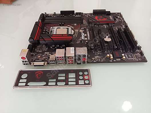 İ7-7700-İŞLEMCİ-MSİ-H170-GAMİNG-M3-ANAKART. sahibinden.comda