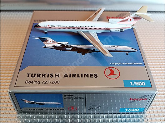 1/500 Herpa Diecast Model Yolcu Uçağı - 1297162511