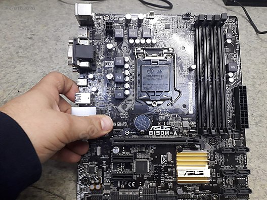 Asus B150m A Intel B150 Soket 1151 Ddr4 2133mhz Vga Dvi Hdmi Anakart Ve Tum Masaustu Bilgisayar Parcalari Sahibinden Com Da 876162626