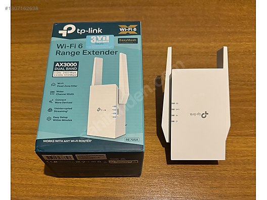 replant EXTENDER 156 初代モデル 50台限定生産 TP-Link RE705X Wifi 6 Range Extender - Menzil Genişletici on