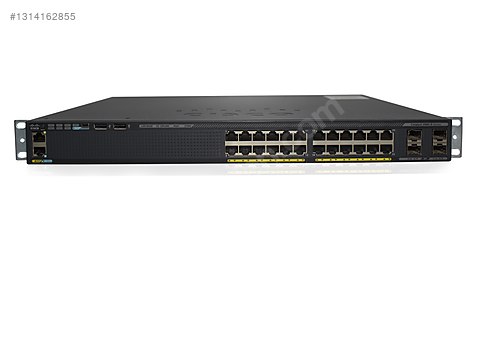 CISCO CATALYST WS-C2960X 24 PORT POE SWİTCH sahibinden.comda