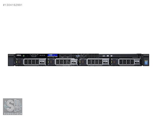 Dell R330 サーバー Xeon/24GB/2TB iDRAC付 2PSU Dell PowerEdge R330 Xeon E3-1270 v5 16GB 1TB SATA ラック サーバー