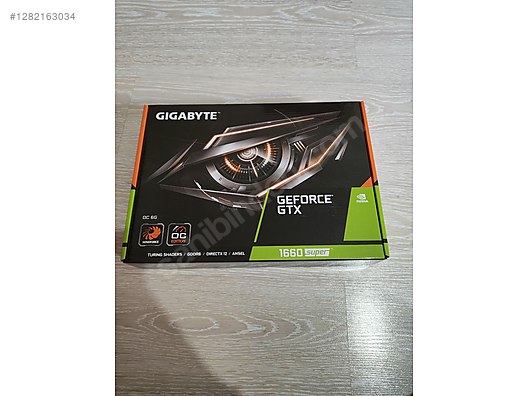 GIGABYTE NVIDIA GTX 1660 SUPER OC - Gigabyte Ekran Kartı İlanları sahibinden.com'da