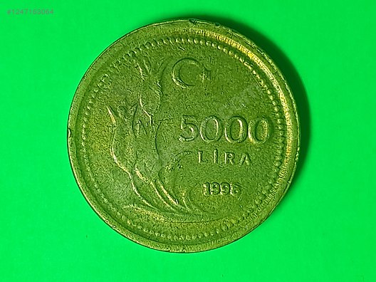 Cumhuriyet Dönemi / (1998) 5000 Lira sahibinden.comda - 1247163064