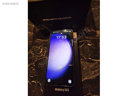Samsung Galaxy S23 Mobile Phone is on sahibinden.com