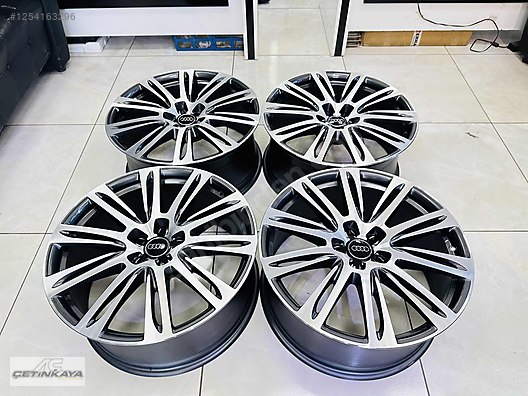 20 İNÇ AUDİ A7 A8 ORJİNAL EKİPMAN JANT TAKIMI 4H0 601 025 AE on