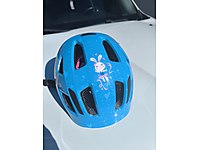 Cratoni Kask Çocuk Maxster (Mavi-Tavşan Desen)