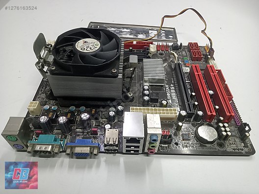 Biostar N68S3+ AM3 DDR3 Anakart işlemci at