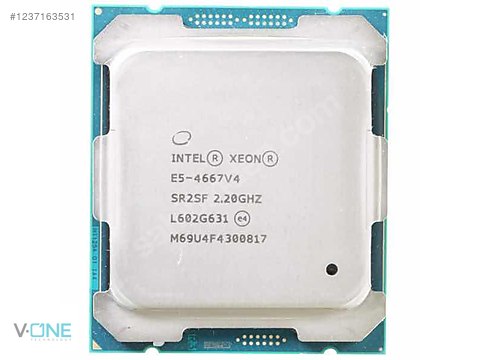 INTEL XEON E5-4667 V4 İŞLEMCİ / 18 CORE / 3.00GHZ sahibinden.comda ...
