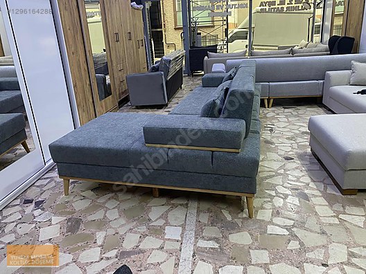 Köşe Koltuk Takımı / İMALATTAN SIFIR SERRA L KÖŞE MEKANİZMALI 260x160 ...