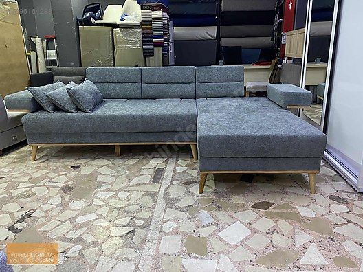 Köşe Koltuk Takımı / İMALATTAN SIFIR SERRA L KÖŞE MEKANİZMALI 260x160 ...