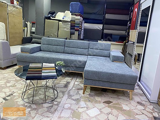 Köşe Koltuk Takımı / İMALATTAN SIFIR SERRA L KÖŞE MEKANİZMALI 260x160 ...