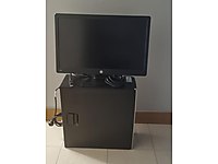 HP MASAÜSTÜ BİLGİSAYAR VE MONİTÖR