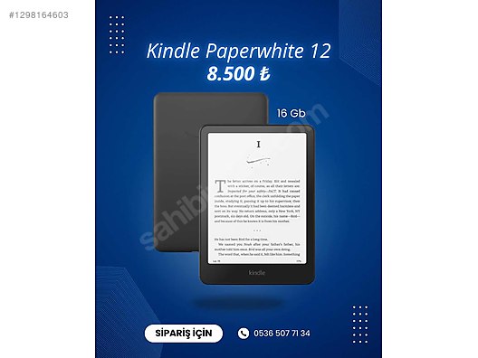 Kindle Paperwhite 12. Nesil 16gb - Amazon Kindle Kitap Elektroniği