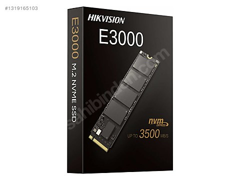 Hikvision 512GB E3000 3500MB-1800MB NVMe Ssd + SSD Soğutucu