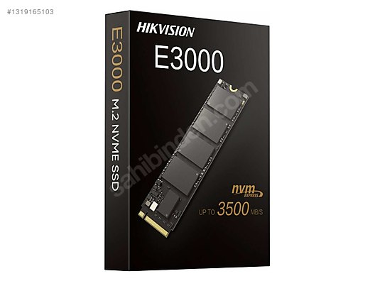 Hikvision 512GB E3000 3500MB-1800MB NVMe Ssd + SSD Soğutucu on