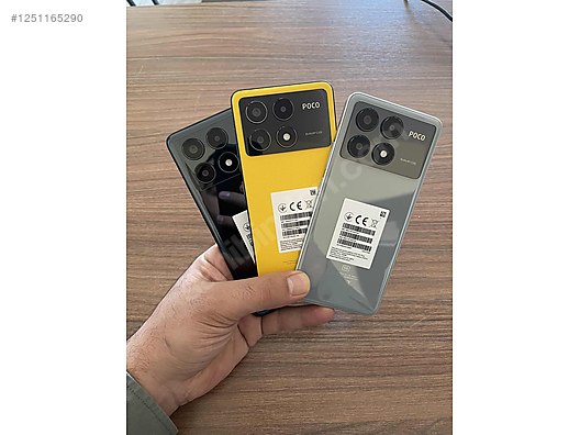 İkinci El ve Sıfır Alışveriş / Cep Telefonu & Aksesuar / Cep Telefonu / Xiaomi / Poco X6 Pro