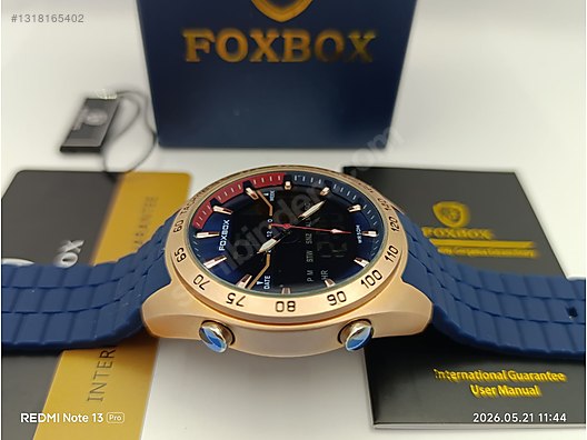 Other Brands / SIFIR KUTUSUNDA,ORJİNAL FOXBOX ANALOG VE DİJİTAL