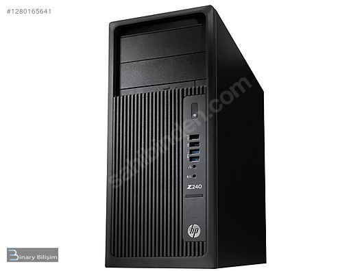 HP / HP Z240 WorkStation / E3-1245 V5 / 16GB RAM / 256GB NVME