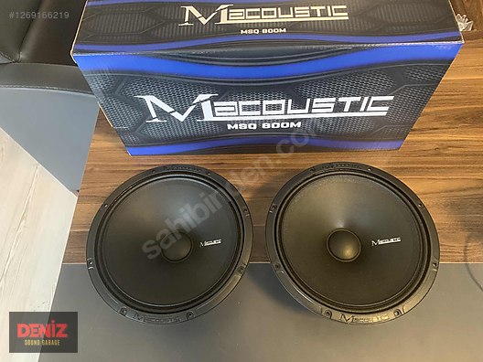 maco MACOUSTİC MSK M850 SPL 20 CM 350 RMS - Fiyatı, Yorumları